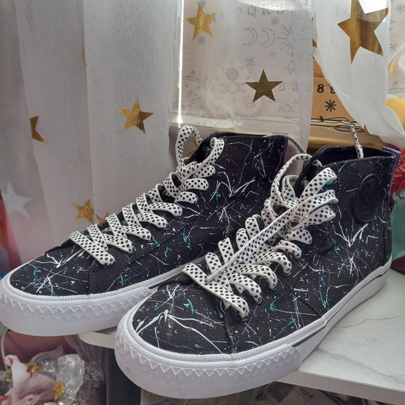 Nwot discontinued men's hi-top sneakers! Skate shoes! Y2k! Rare! - Picture 5 of 6